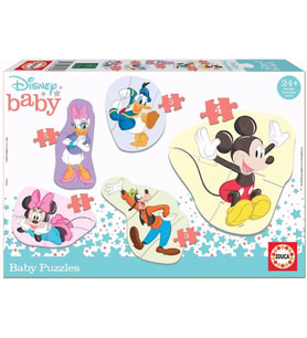 Educa Baby Mickey ve Arkadaşları Eğitici Yapboz - 24 Ay Üzeri