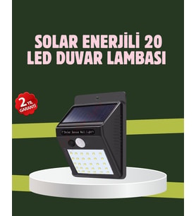 Kablo Gerektirmeyen Solar LED Bahçe ve Veranda Işığı