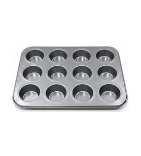 12'li Metal Muffin Kek Kalıbı