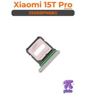 Xiaomi Mi 15T Pro Sim Kart Tepsisi Çekmecesi Aparatı 2506BPN68G Uyumlu