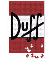 Cerveja Duff Puzzle 240 Parça Yapboz