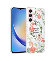 Lexroo Galaxy A25 Kılıf Kamera Korumalı Desenli Klip Kılıf - Beautiful