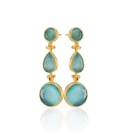 Kadir Jewellery 22 Ayar Altın Kaplama Vintage Küpe -El İşçiliği Ve Hipoalerjenik Küpe