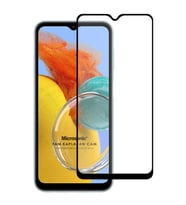 Microsonic Samsung Galaxy M14 Tam Kaplayan Temperli Cam Ekran Koruyucu Siyah