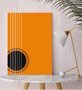 BK Gift Gitar Tasarımlı Kanvas Tablo-2