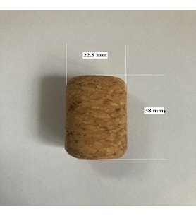 Ay Magnet Şişe Mantarı 100 Adet Doğal Şarap Şişesi Tıpası Mantar Tıpa