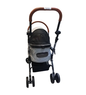 Tommy Evcil Hayvan Arabası 76,5x48x99cm Gri Max 15 Kg