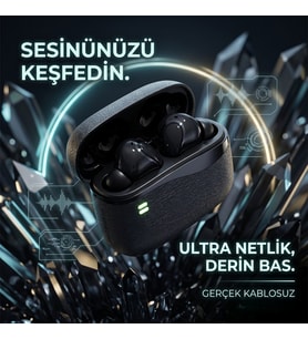 Kablosuz Oyuncu Kulaklığı - ANC + ENC Gürültü Engelleyici, 2.4G Düşük Gecikme, Bluetooth 5.3, Hi-Fi Ses Kalitesi