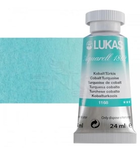 Lukas Aquarell 1862 Artist 24ml Sulu Boya 1168 Cobalt Turkuaz Seri 2