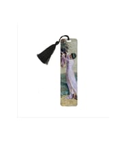 Vazo Yerleştiren Kız(osman Hamdi Bey) Baskılı, Püsküllü Kitap Ayracı (hediyelik Bookmark,ayraç-107)