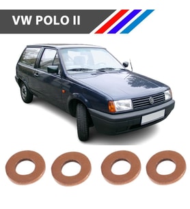 VW Polo II Diesel Enjektör Pulu Düz Tip 4 Adetli Set
