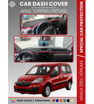 CITROEN BERLİNGO (2008-2017) Torpido Örtüsü Ön Göğüs Torpido Koruma Çatlamayı Engeller Tam Uyum