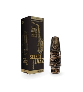 D'Addario Woodwinds MJS-D5M-MB Select Jazz Alto Saksafon Beki (D5M Marble)  Orta Açıklık Dengeli Ton