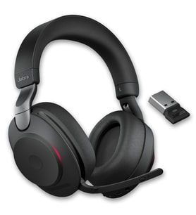 Jabra Evolve2 85 MS Kulak Üstü Bluetooth Çağrı Merkezi Kulaklığı