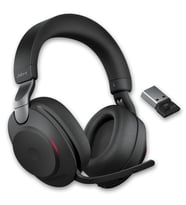 Jabra Evolve2 85 MS Kulak Üstü Bluetooth Çağrı Merkezi Kulaklığı
