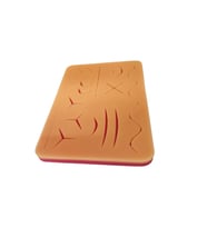 Yara Silikon Sütür Pedi Yara Dikiş 11x16 Cm Eğitim Dikiş Pedi