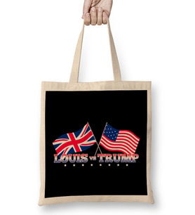 Louis Vs Trump Flags Donald Theroux Bez Çanta Uzun Saplı