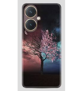 Vivo Y27 Kılıf Desenli Silikon Platinium Series Heaven Tree 1859