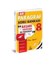 Arı Yayıncılık 2024-2025 Müfredat Yeni Nesil 8.Sınıf Paragraf Soru Bankası (Çok Renkli)