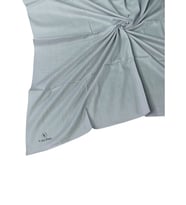 Valino Organik Pamuk Düz Renk Eşarp 100x100 cm - Doğal ve Nefes Alabilen Kumaş (Lila)