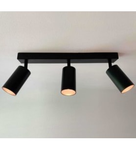 MYLİGHTS  ÜÇLÜ LED AVİZE LED SPOT GÜNIŞIĞI AMPULLÜ (Siyah)