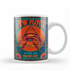Pink Floyd Dark Side Of The Moon Kupa Bardak Porselen