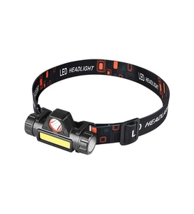 CT-9120 Şarjlı Kafa Lambası 200 Lm USB LED Baş Feneri COB Işık Su Geçirmez IP44 Dağcılık Kamp Balıkçılık