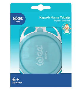 Wee Baby Kapaklı Mama Tabağı - Standart