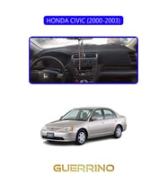 HONDA CIVIC 2000-2003TORPİDO KORUMA HALISI MAVİ KENAR