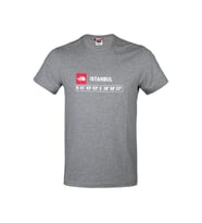 The North Face M Gps Tee  istanbul Rec Erkek Günlük Tişört NF0A7ZC2DYY1 Gri