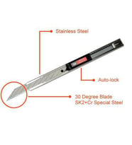 SDI 0439C 30 Derece Açılı Profesyonel Maket Bıçağı 