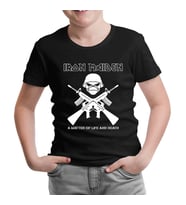 Iron Maiden - A Matter of Life and Death Siyah Çocuk Tshirt