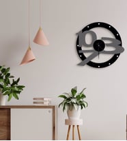 BK Gift Dekoratif 45cm Ahşap Duvar Saati-159