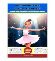 Balerin Prenses Boyama Kitap Seti (4 Kitap)