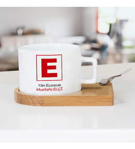 Kişiye Özel Eczacılara Hediye Çay Fincanı
