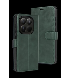 Pilelistore   Xiaomi Mi 15T Trend S Plus Kapaklı Kılıf - Yeşil