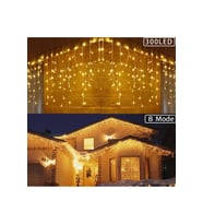 8 Fonksiyonlu 16 Saçaklı Perde Led 3 x 1 (Günışığı) GO-53-vice 00891