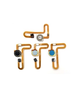 Redmi Note 8 Uyumlu Home Parmak İzi Okuyucu Filmi Flex Silver