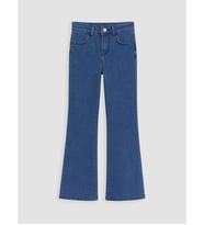 LC WAIKIKI İndigo İspanyol Paça Kız Çocuk Jean Pantolon