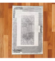 Çerçeve Desenli 200 x 300 Bambu Yün Halı