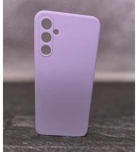 Samsung A14 4G Lansman Kaliteli Silikon Telefon Kılıfı (Lila - Mor)
