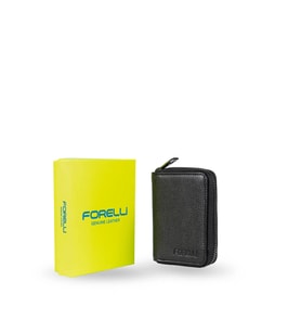 FORELLİ 5E106 ERKEK HAKİKİ DERİ KARTLIK CÜZDAN SİYAH