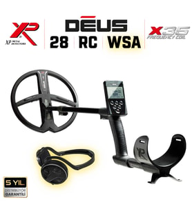 DEUS - 28cm X35 Başlık, Ana Kontrol Ünitesi (RC), WSAUDIO Kulaklık - FULL PAKET