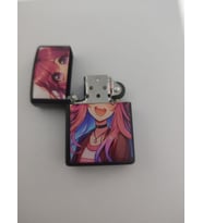 Anime Red Girl Benzinli Çakmak