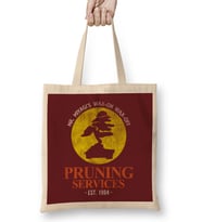 Karate Kid Mr Miyagi Pruning Services Bez Çanta Uzun Saplı