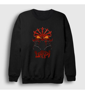 Presmono Unisex Siyah Logo Lordi Sweatshirt 382397tt