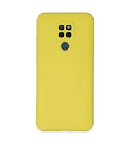 General Mobile Gm 20 Kılıf Nano İçi Kadife Silikon - Sarı