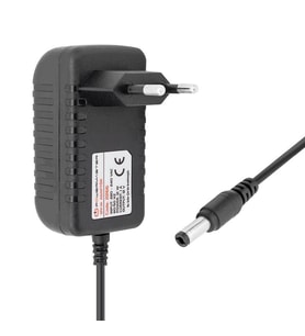 Powermaster PM-2266 12 Volt - 1 Amper 5.5*2.5 Mm Uçlu Priz Tipi Matkap Şarj Adaptörü