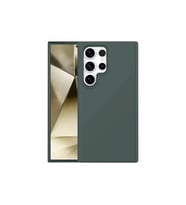 Samsung Galaxy S24 Ultra Kılıf First Silikon - Koyu Yeşil
