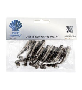 DFT Sasi 6,5cm 1.6g İğnesiz R:06 Siyah Simli 1/12